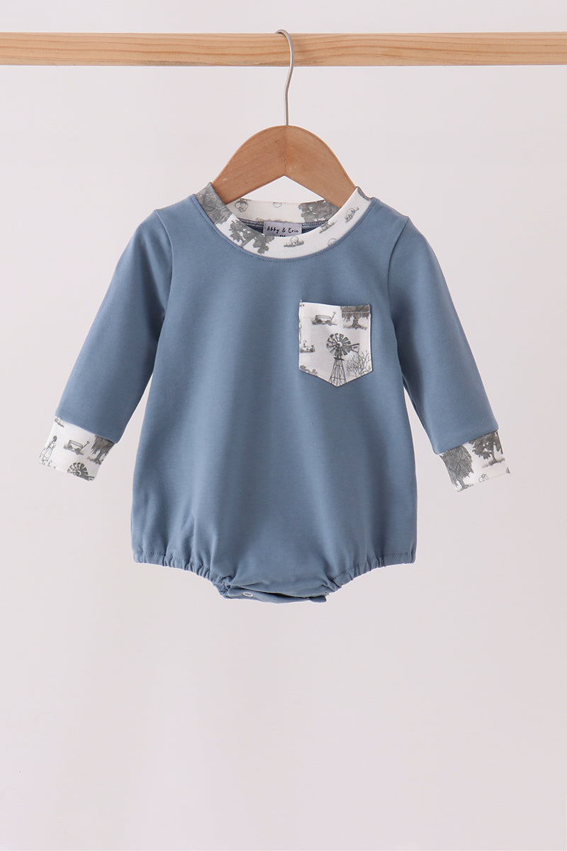 Blue Farm Pocket Bubble