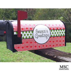 All Christmas Mailbox Covers Can Be Personalized With Text, Monograms, Names or Initials