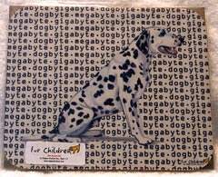 Fur Children Megabyte, Gigabyte, Dog Byte Mouse Pad - Dalmatian (MPMGDB52)