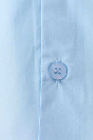 Blue button down shirt