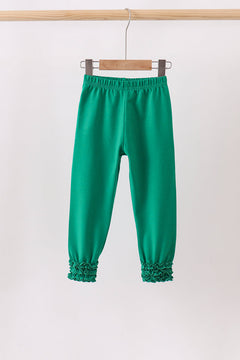 Forest icing ruffle pants