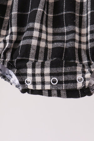 Black&white plaid bubble