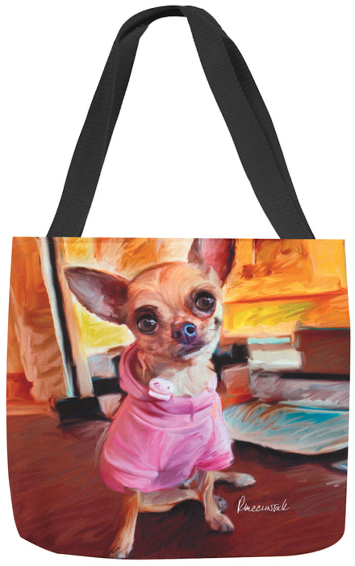 Paws & Whiskers 18in Tote Bag - Chihuahua Bella (SOCBCH)