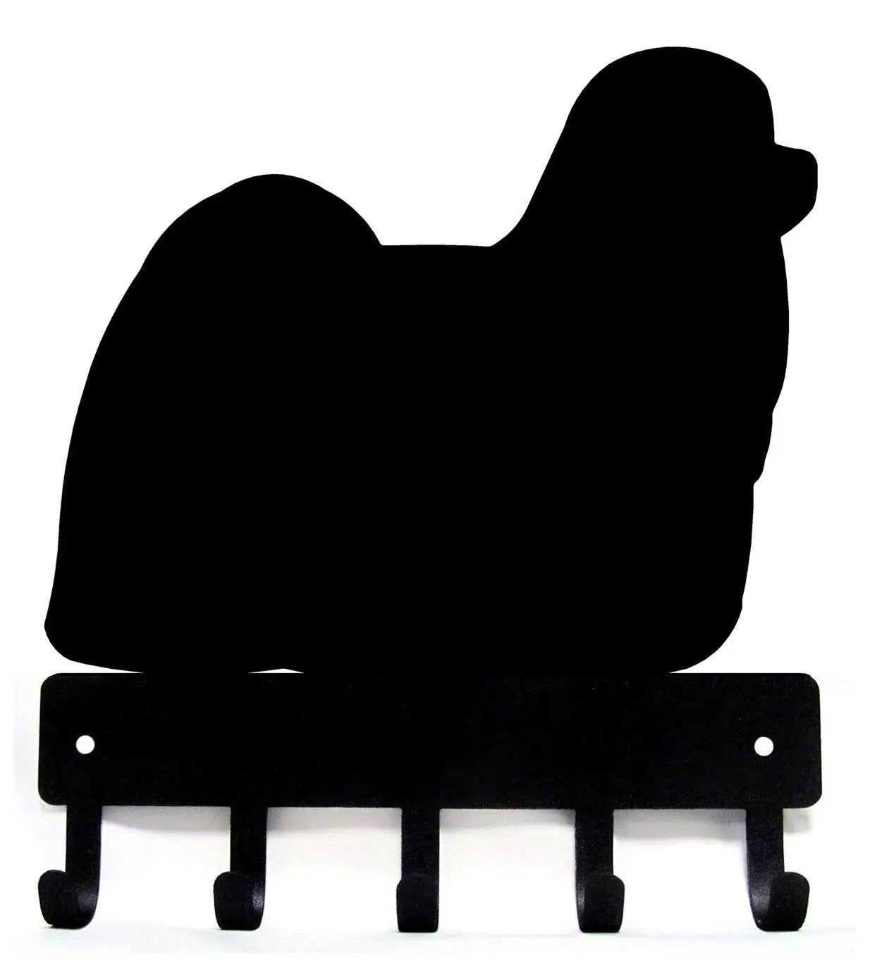 Maltese Dog Key Rack/ Leash Hanger