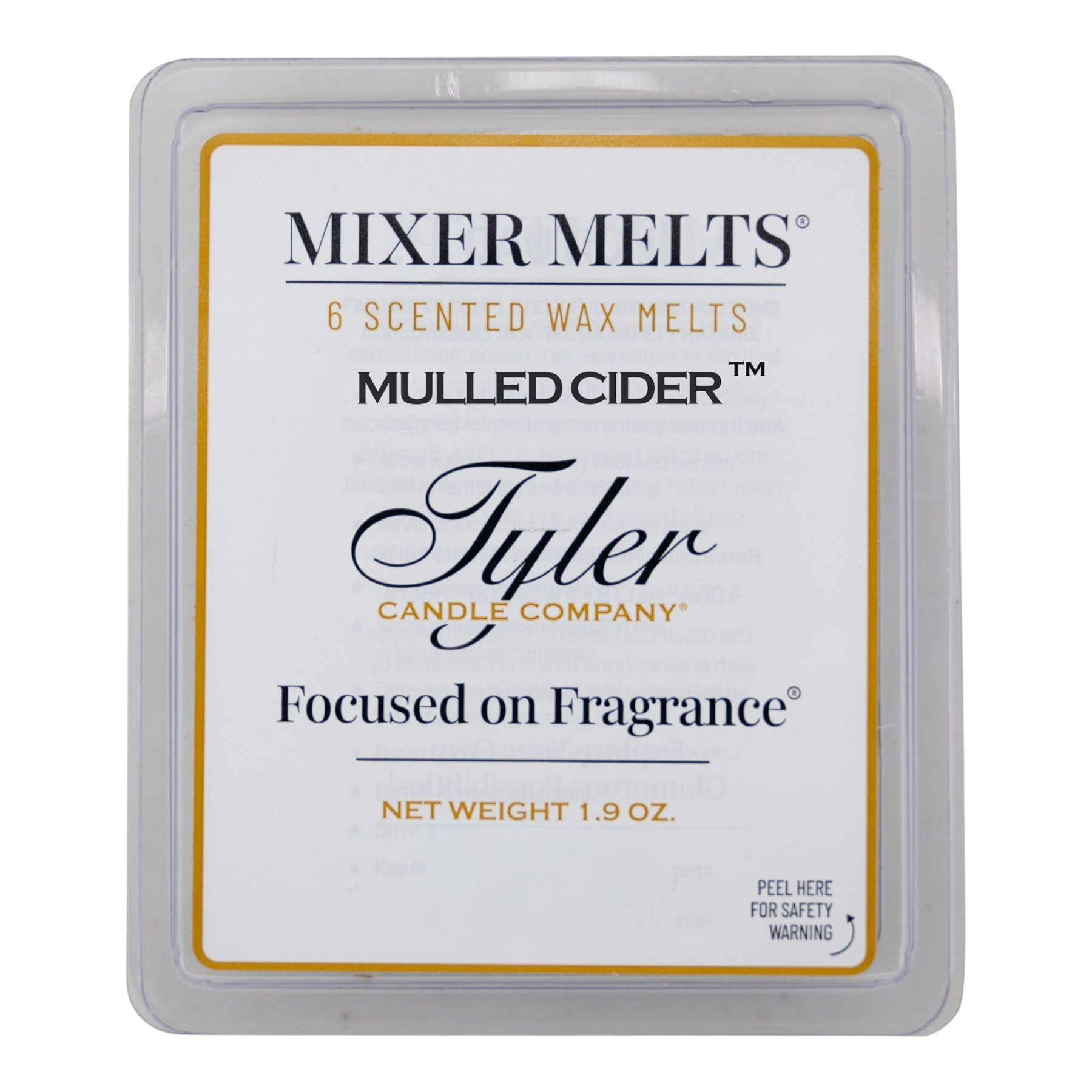 Tyler Candle Company Mixer Melt - Mulled Cider