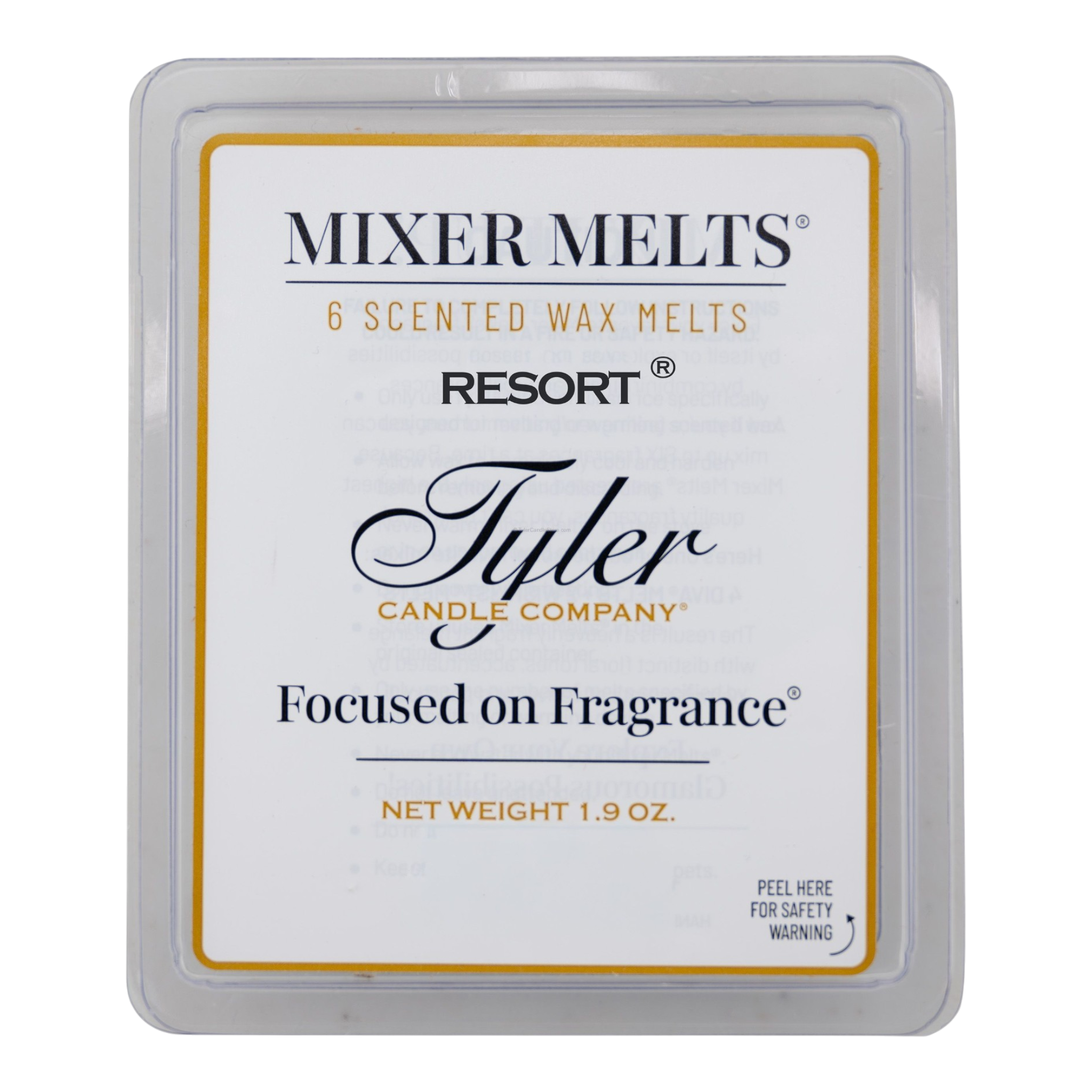 Tyler Candle Company Mixer Melt - Resort