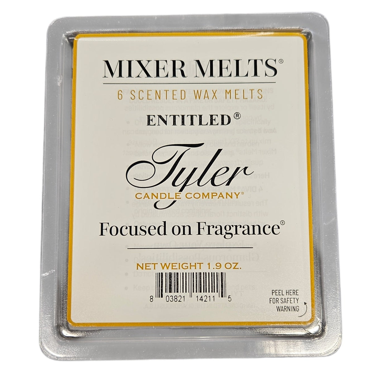 Tyler Candle Company Mixer Melt - Entitled