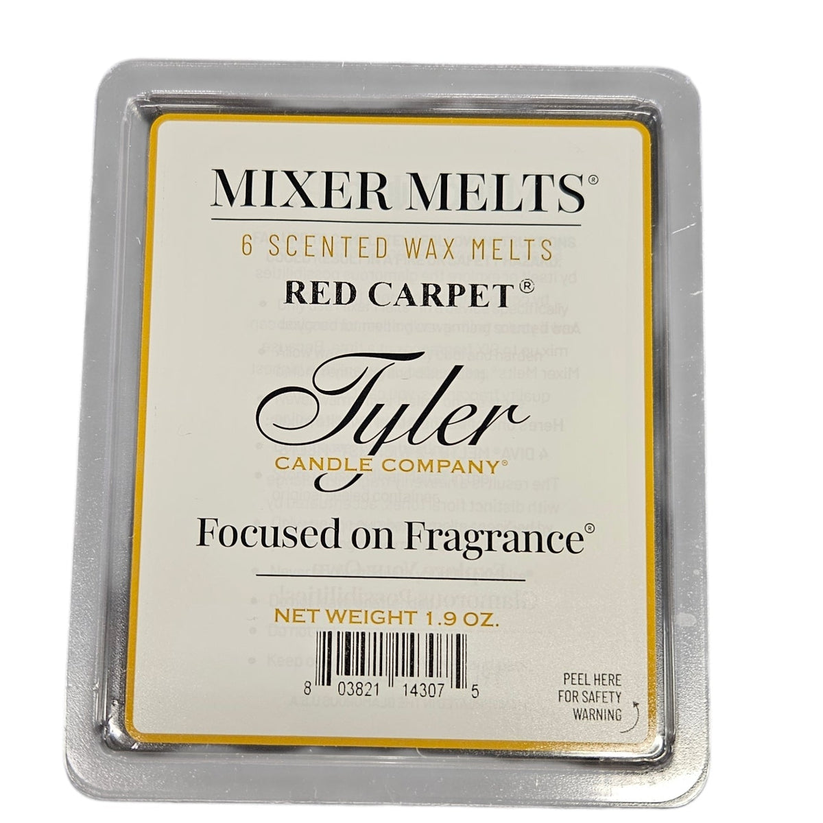 Tyler Candle Company Mixer Melt - Red Carpet