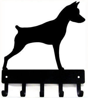 Miniature Pinscher Dog Key Rack/ Leash Hanger