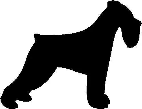 Miniature Schnauzer PAWS House Address Sign or Name Plaque