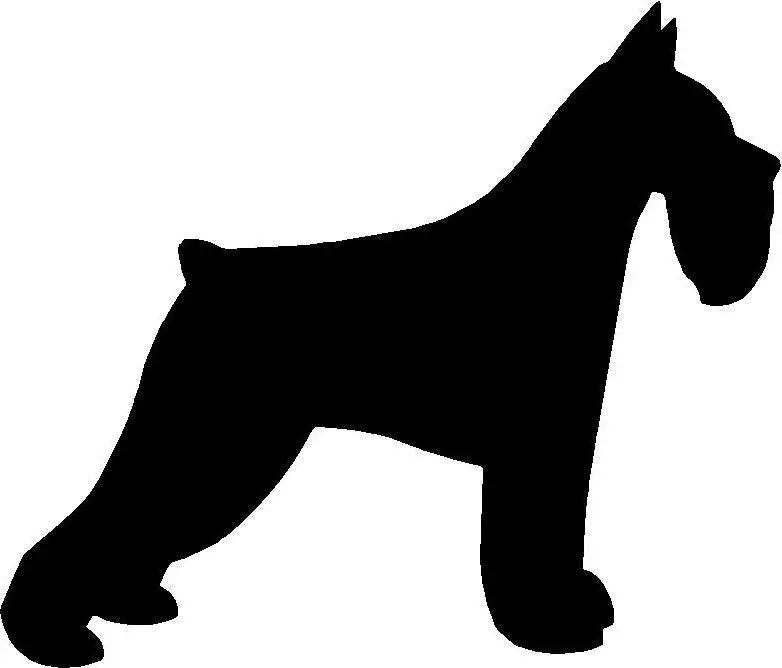 Miniature Schnauzer Dog House Address Sign