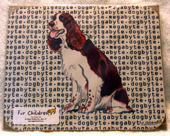 Fur Children Megabyte, Gigabyte, Dog Byte Mouse Pad - Springer Spaniel (MPMGDB133)
