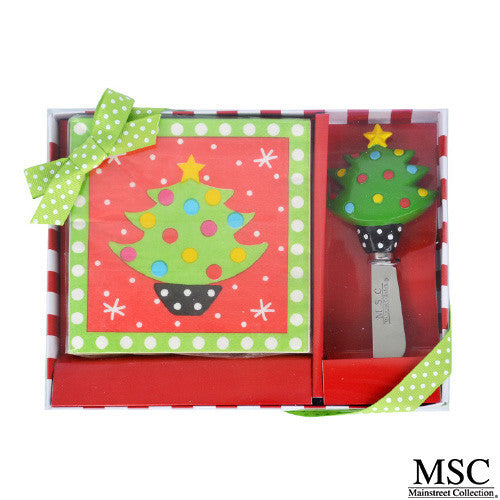 Napkin & Spreader Set - Tree (NSTR/6915)