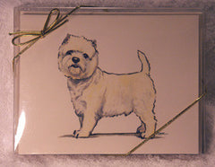 Fur Children Blank Note Cards - West Highland Terrier (Westie) (NC0405144)