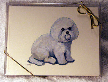 Fur Children Blank Note Cards - Bichon Frise (NC040519)