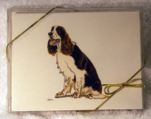 Fur Children Blank Note Cards - Springer Spaniel (NC0405133)
