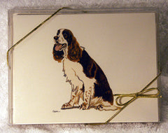 Fur Children Blank Note Cards - Springer Spaniel (NC0405133)