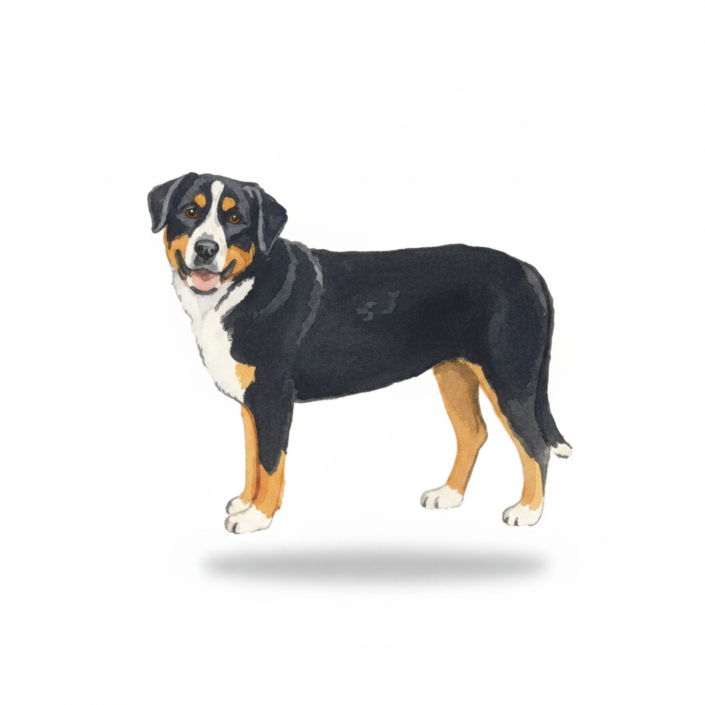 Fur Children Blank Note Cards - Greater Swiss Mountain Dog