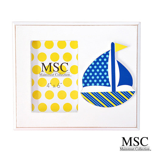 Mainstreet Collections (MSC) Picture Frame - Sailboat (PFSB/8215)