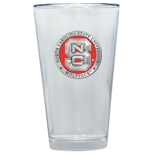 North Carolina State University Pint Glass, 16 oz