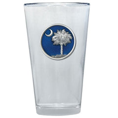South Carolina Palmetto Pint Glass, 16 oz