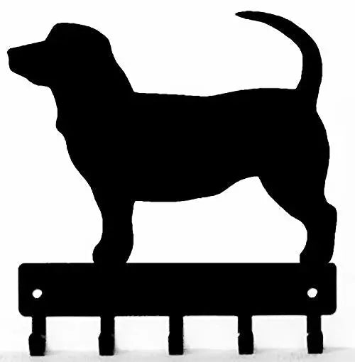 Petit Basset Griffon Vendeen PBGV Dog Key Rack/ Leash Hanger