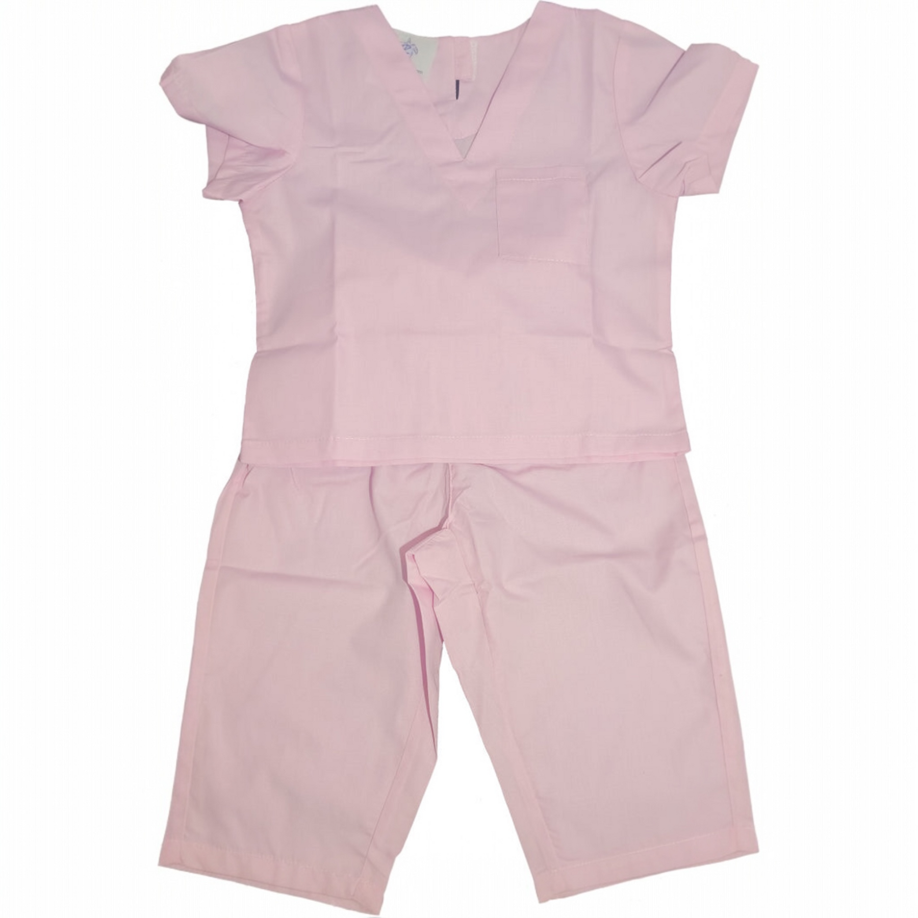 childrens-infant-toddler-medical-scrubs-costume-color-pink-size-3t