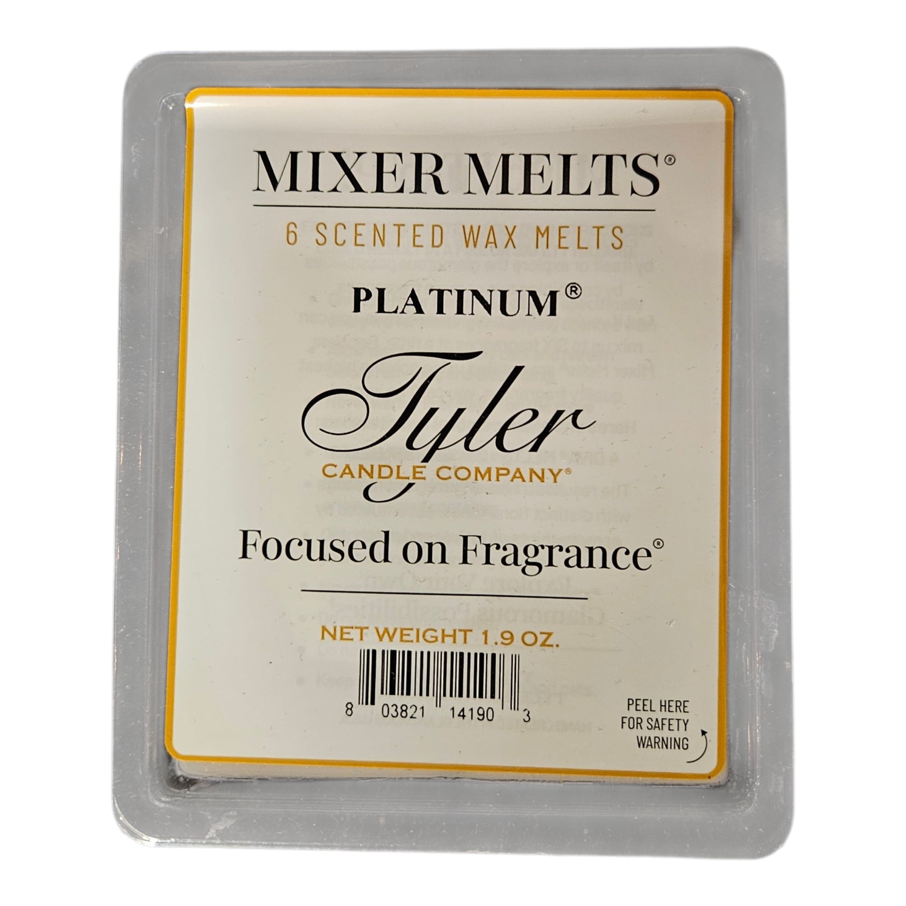 Tyler Candle Company Mixer Melt - Platinum