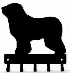 Polish Lowland Sheepdog Dog Key Rack/ Leash Hanger