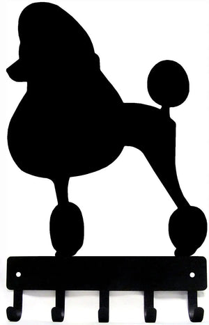 Poodle Dog Key Rack/ Leash Hanger