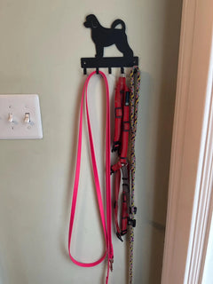 Portuguese Water Dog - Dog Key Rack/ Leash Hanger