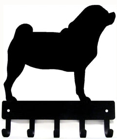 Puggle Dog Key Rack/ Leash Hanger