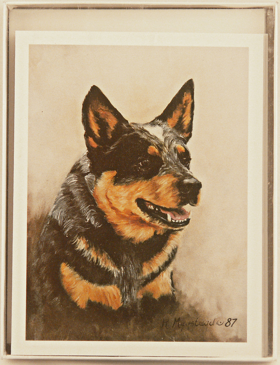Ruth Maystead Note Cards - Australian Cattledog  (ACD4 NC)
