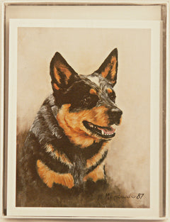 Ruth Maystead Note Cards - Australian Cattledog  (ACD4 NC)