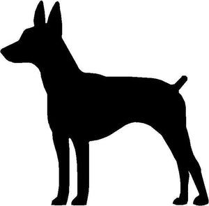 Rat Terrier Dog House Address Sign
