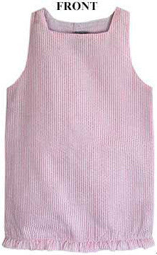 MSC Seersucker Dress - Pink