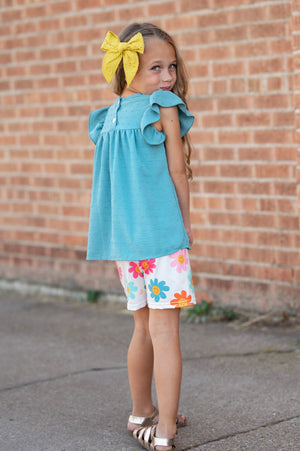 Happy Flower Short Set