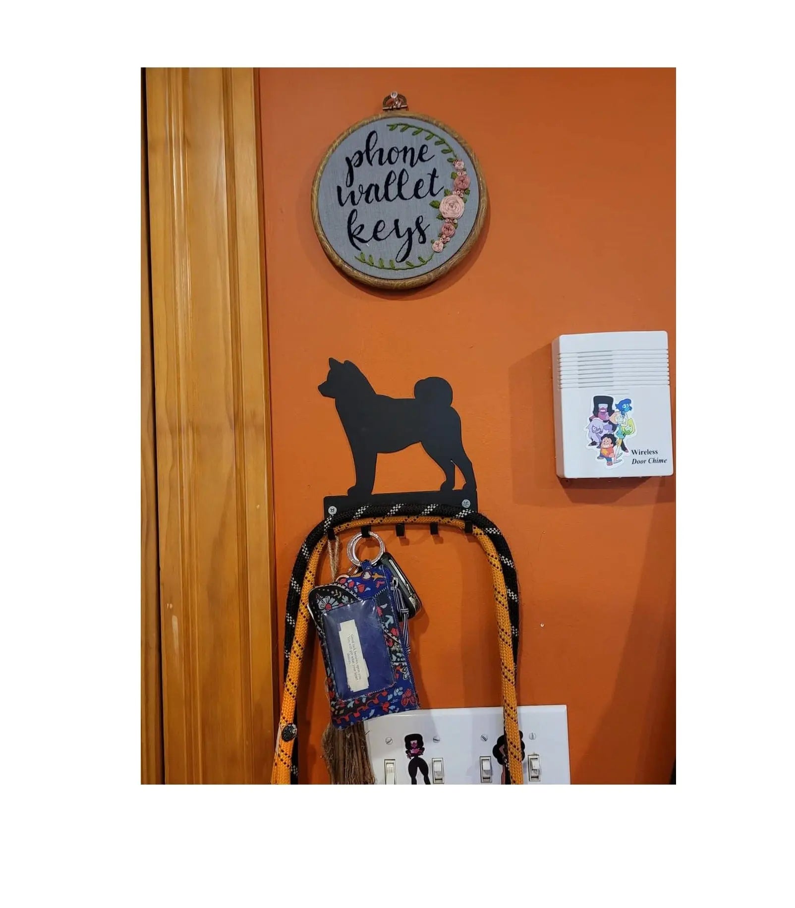 Shiba Inu Dog Key Rack/ Leash Hanger