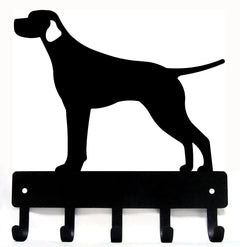 Smooth Pointer Dog Key Rack/ Leash Hanger