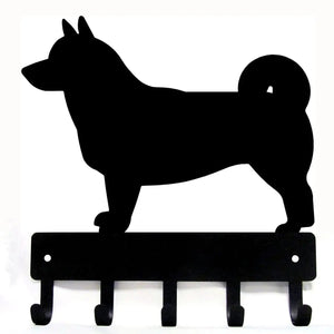 Swedish Vallhund Dog Key Rack/ Leash Hanger (Tail Options)
