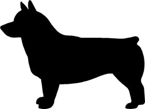 Swedish Vallhund Personalized Name Dog Key Rack/ Leash Hanger With Tail Options