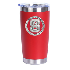 North Carolina State University Chrome Thermal Drink, 20 oz