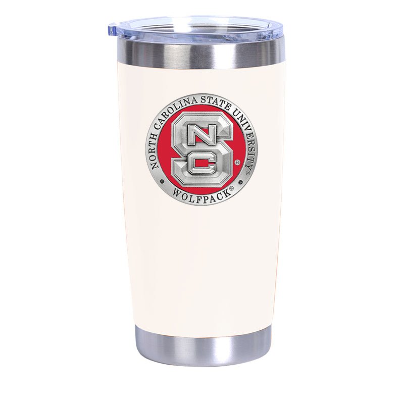 North Carolina State University Chrome Thermal Drink, 20 oz