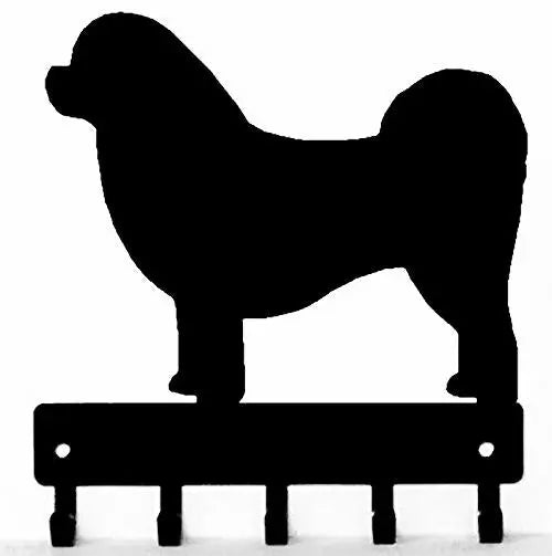 Tibetan Spaniel Dog Key Rack/ Leash Hanger