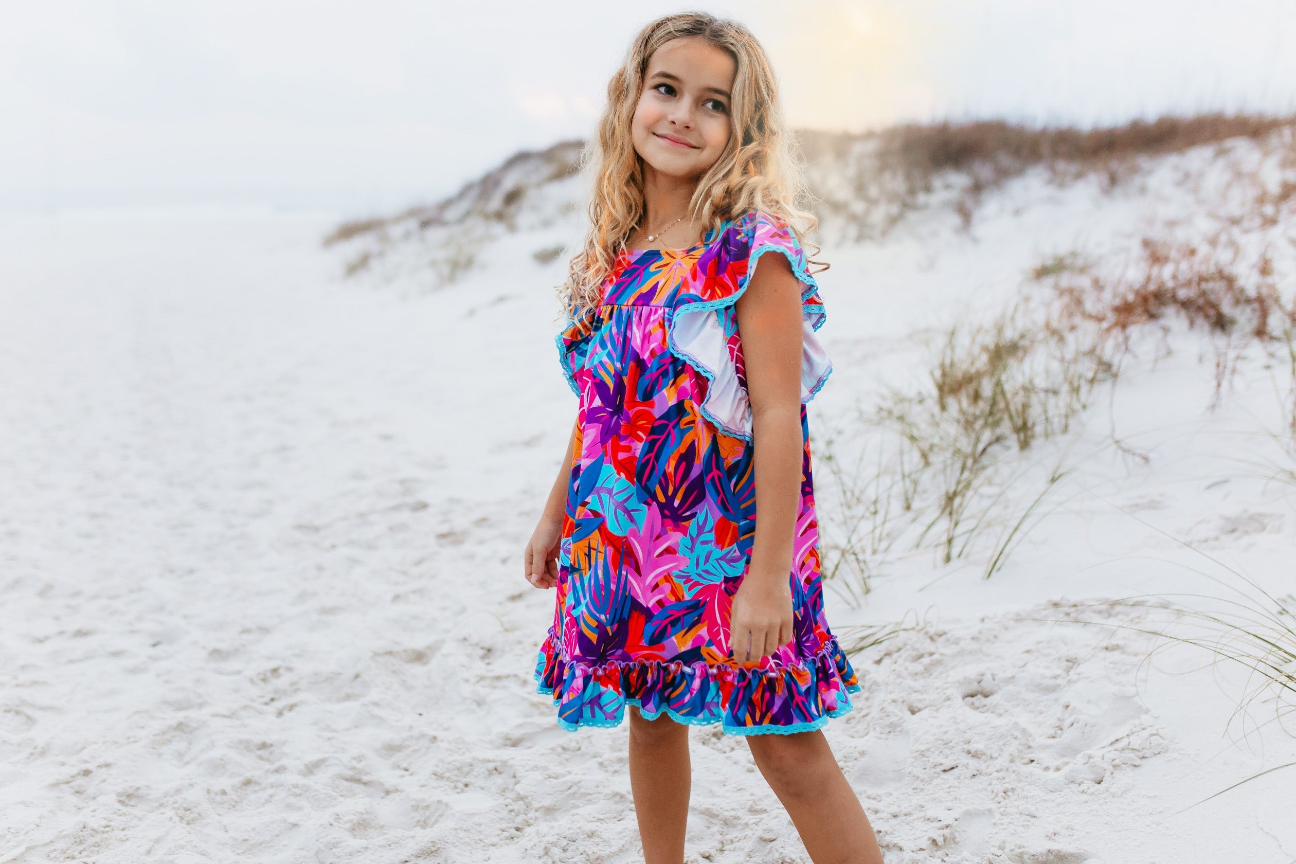 Harper Tropical Dress