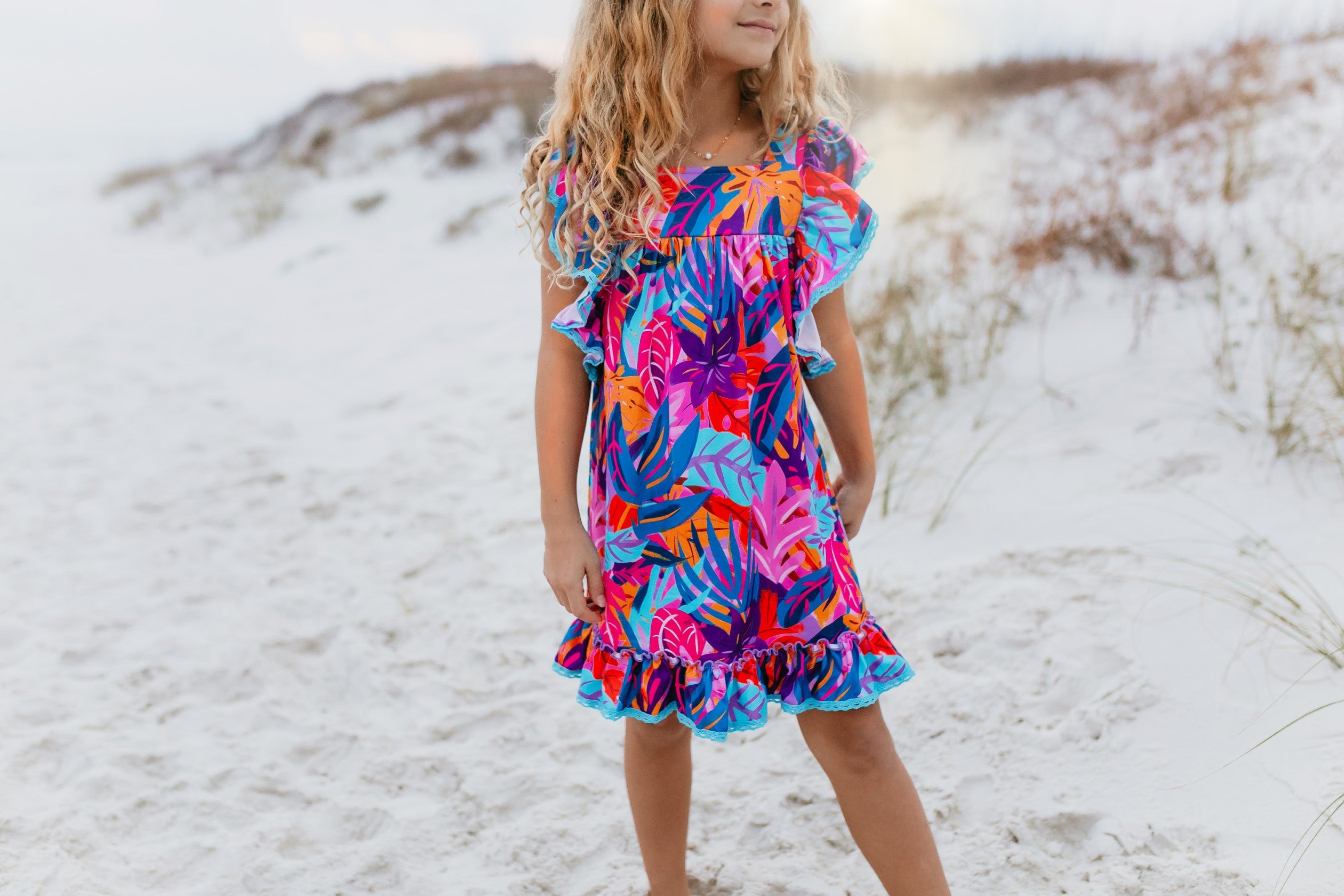 Harper Tropical Dress