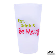 Christmas Tumbler - Eat,Drink & Be Merry (MSC-VTHB/7054)
