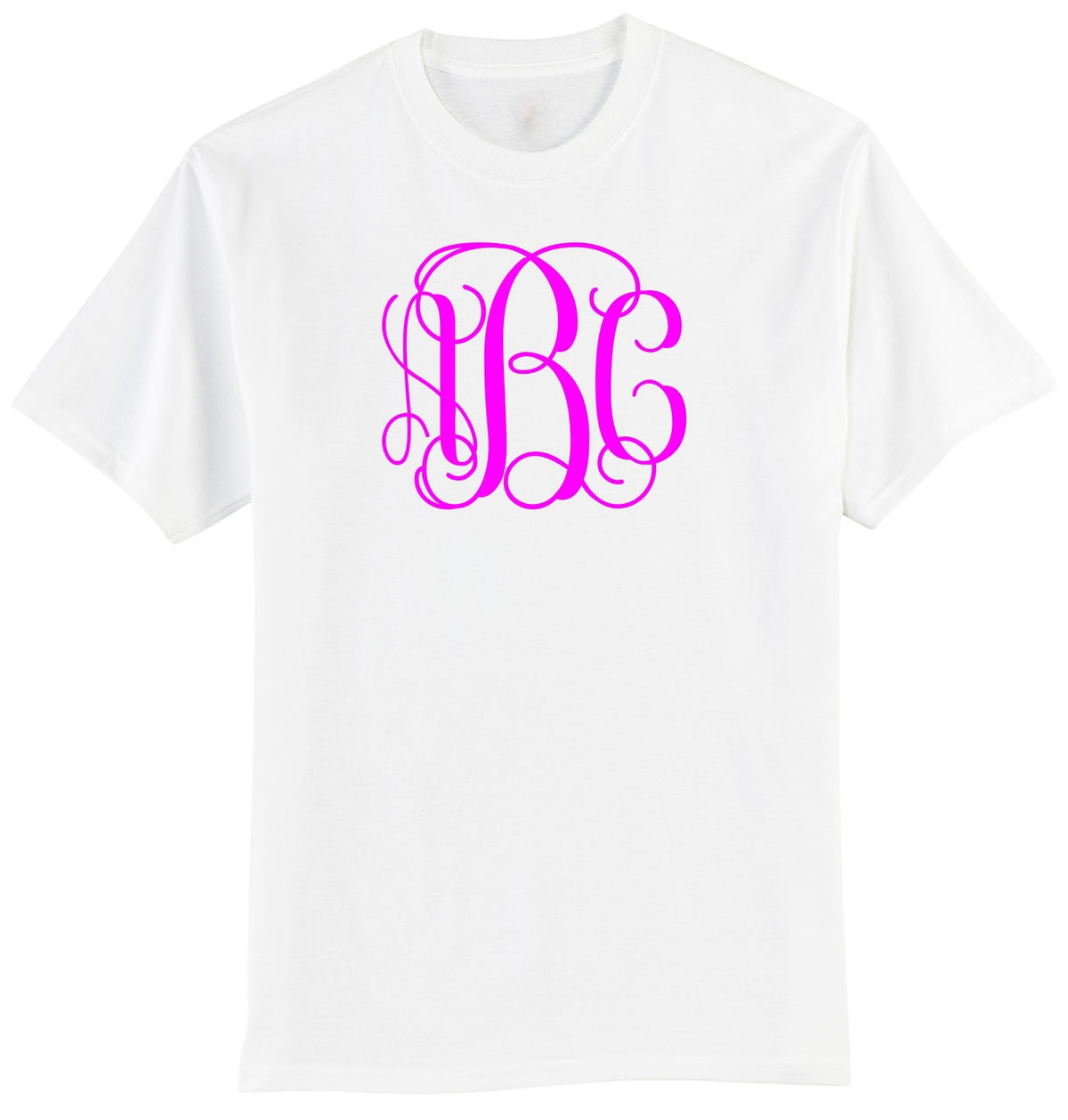 Vine Monogram Personalized T-Shirt (Available in Many Colors) (MonoTee)