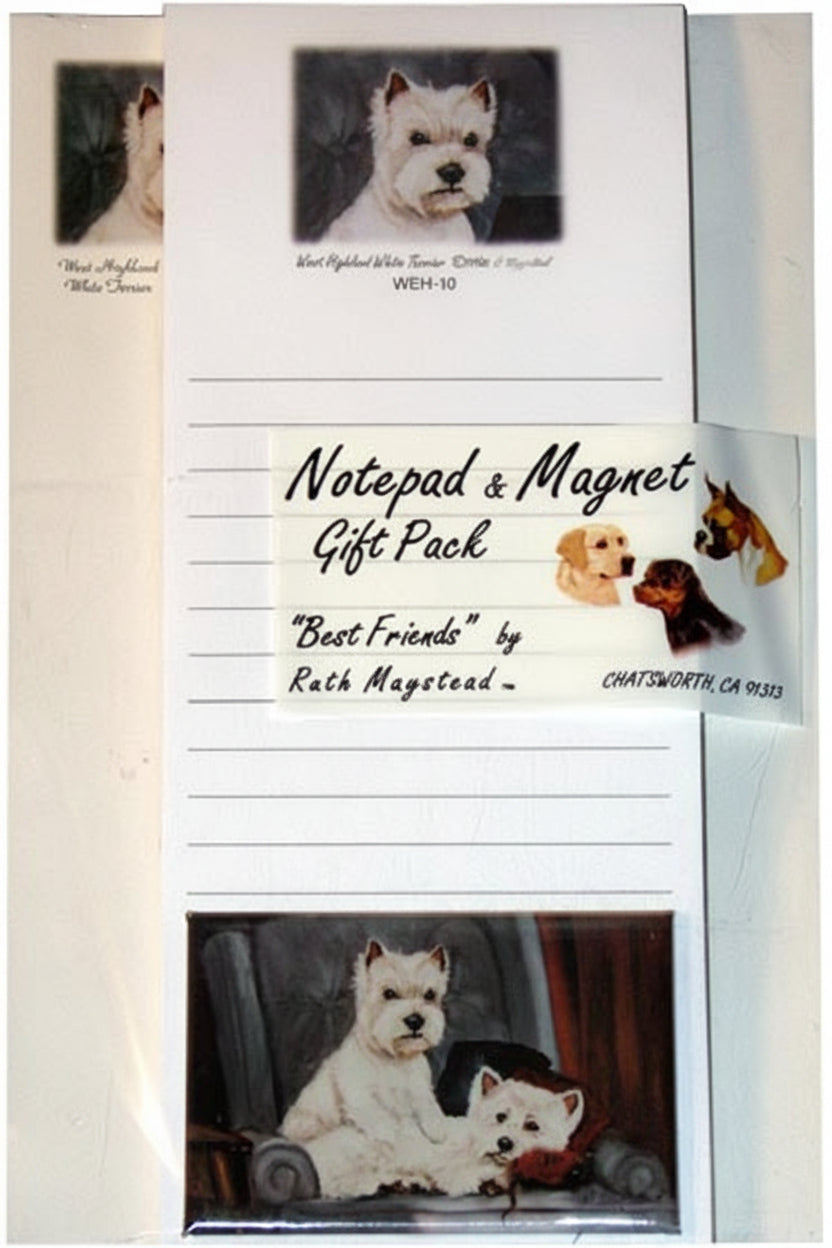 Ruth Maystead Gift Pack - West Highland Terrier (Westie) (WEH10)