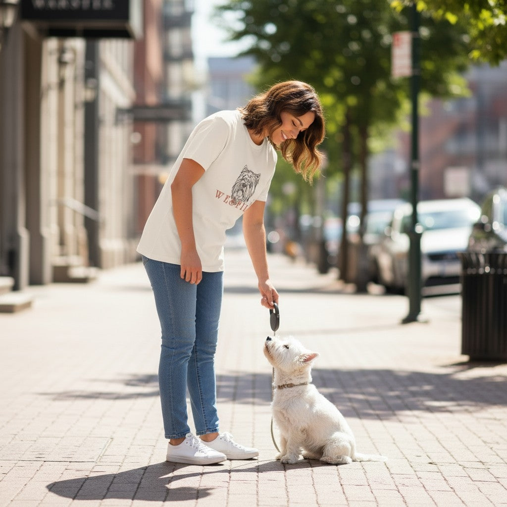 Gr8 Dog West Highland Terrier (Westie) Adult Tee Shirt
